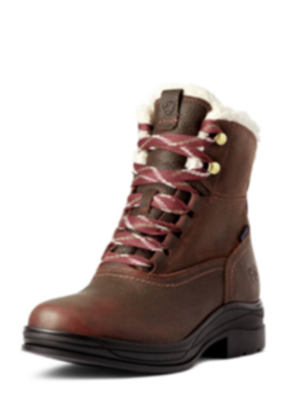 Ariat Harper Sherpa Waterproof Boot in Dark Brown 7.5